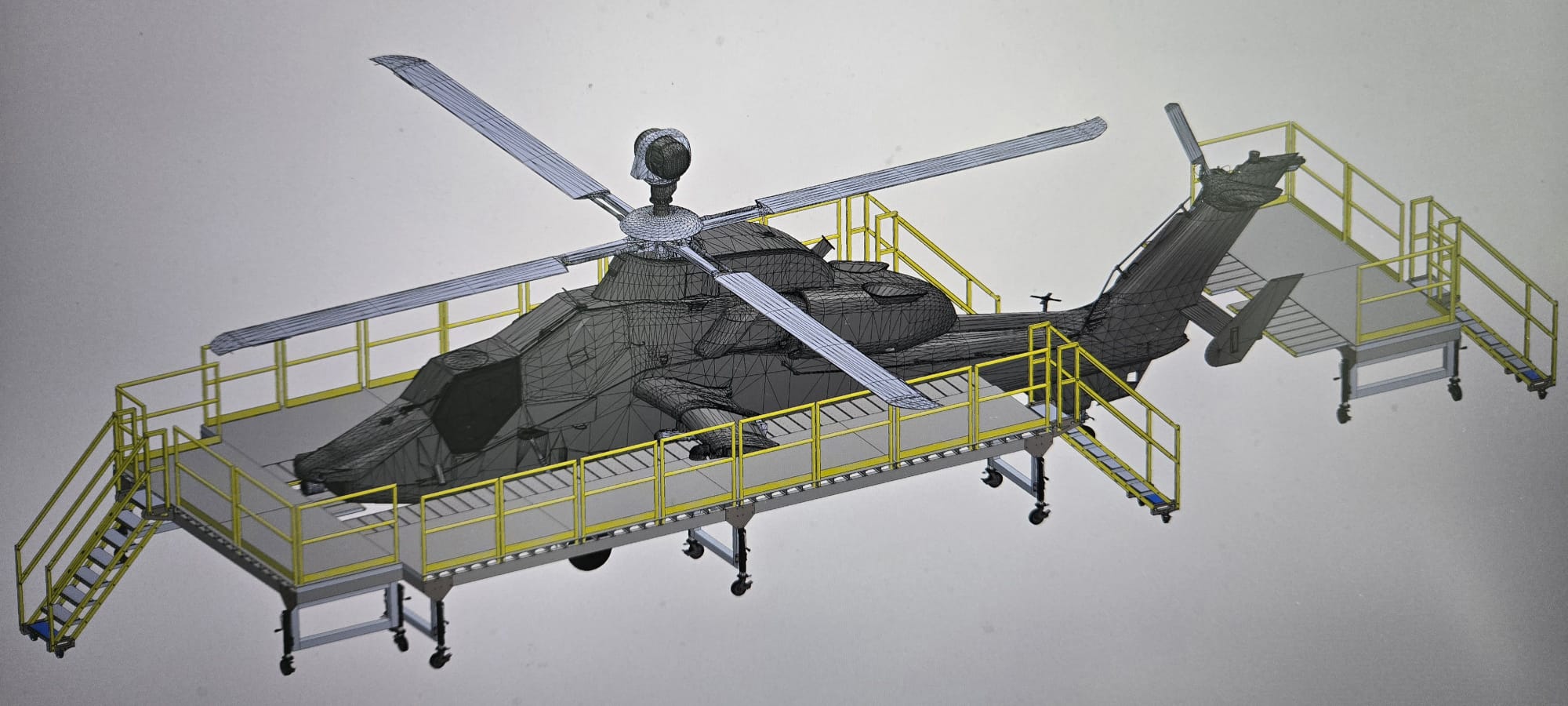 GeoSon Industries safety platform for Eurocopter EC665 Tiger attack helicopter